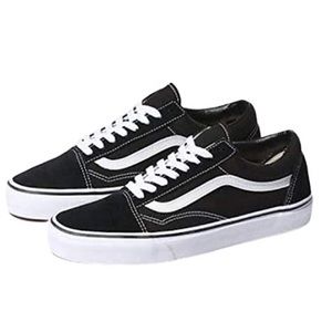 Old Skool Vans Black and White Sz 7